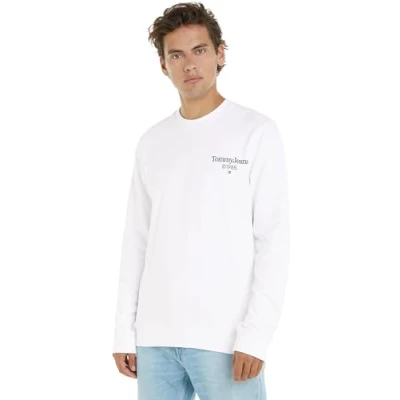 Afbeelding van Tommy Hilfiger Witte Katoenen Sweater Voor Dames