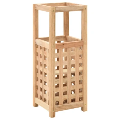Afbeelding van Paraplubak 18x18x50 cm massief walnotenhout
