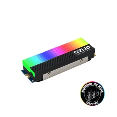 Afbeelding van Gelid Solutions Glint ARGB M.2 SSD Cooler