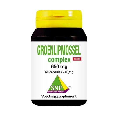 Afbeelding van SNP Groenlipmossel complex puur 60 capsules