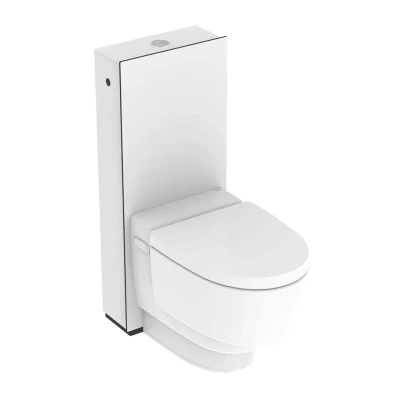 Afbeelding van Geberit AquaClean Mera Classic toiletsysteem staand alpien wit
