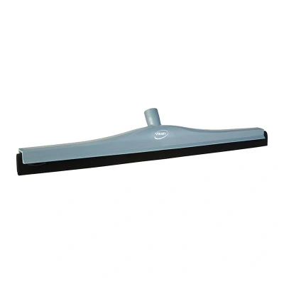 Afbeelding van Vikan Klassieke Vloertrekker Kop met vaste nek en Zwart Rubber 60cm Grijs