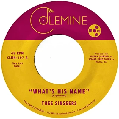 Afbeelding van Thee Sinseers What&#039;s His Name (Single)