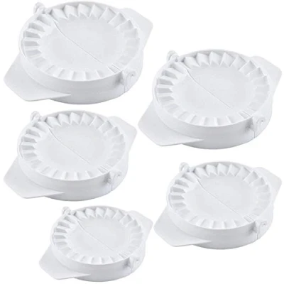 Afbeelding van Ravioli Dumpling Maker Set van 5 stuks Mould Deeg Press Handleiding Chinese Pie Mold Cutter Gyoza Empanada Pastry Tool voor Thuis Keuken