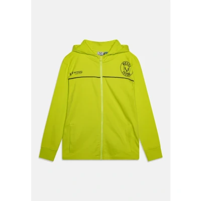 Afbeelding van Messi OSHI Sweater met rits voor kinderen, Maat: 152, Neon yellow