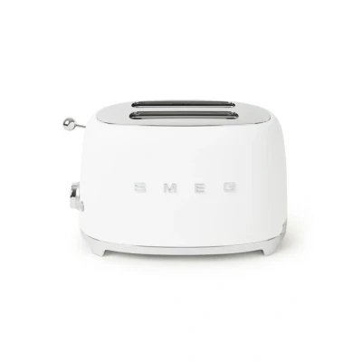 Afbeelding van SMEG Broodrooster Mat Wit 2x2