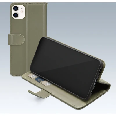 Afbeelding van Mobilize Premium Gelly Wallet Book Case Apple iPhone 12/12 Pro Green
