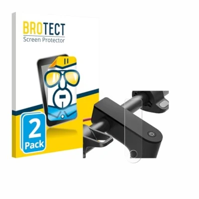 Afbeelding van BROTECT Screenprotector voor Xiaomi Electric Scooter 4 Folie Beschermfolie transparant (2 Stuks)