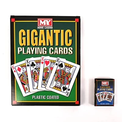 Afbeelding van (Giant Cards (28x24cm)) MY Games Giant A4 Playing