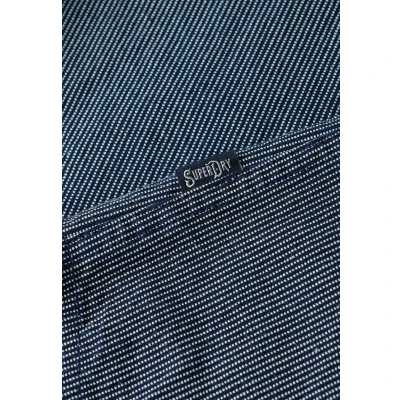 Afbeelding van Superdry Overhemd, Heren, Maat: Small, Indigo stripe
