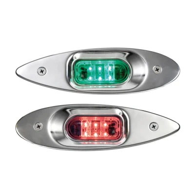 Afbeelding van Osculati Bakboord en Stuurboord EvoLED Eye Inbouw Navigatie Verlichting Set 12V