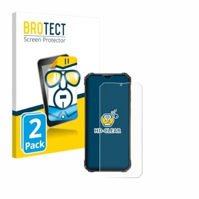Afbeelding van BROTECT (2 Stuks) Schermbeschermer voor Oukitel WP36 Screen Protector Transparant