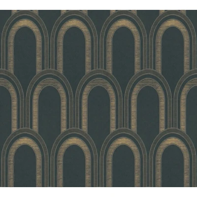 Afbeelding van AS Creation AP Arcade 39176 2 391762 Zwart / Beige