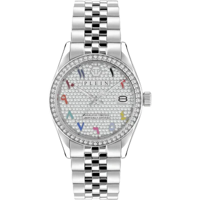 Afbeelding van Philipp Plein Date Superlative PWYAA0723 Horloge Staal Zilverkleurig Ø 34 mm