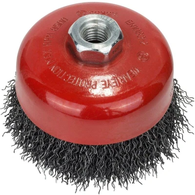 Afbeelding van Bosch Accessories 2609256502 Komborstel voor haakse en rechte schuurmachine geribbelde draad, 100 mm 1 stuk(s)