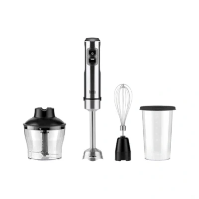 Afbeelding van Teesa TSA3507 Blender 0 6 l 1200 W Zwart Zilver, Staafmixer, Zwart, Zilver
