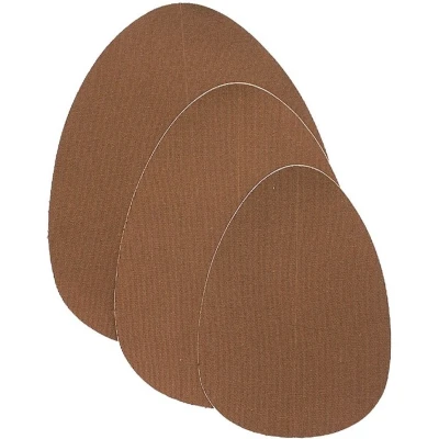 Afbeelding van Bye Bra Borstlift Pads, Plak BH + Satijnen nippel cover, Donker Bruin Cupmaat D, E, F