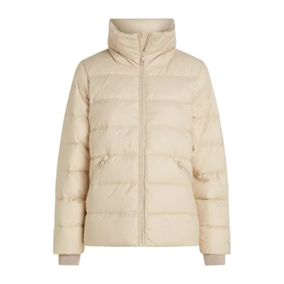 Afbeelding van Tommy Hilfiger Gewatteerde jas met gestempeld logo
