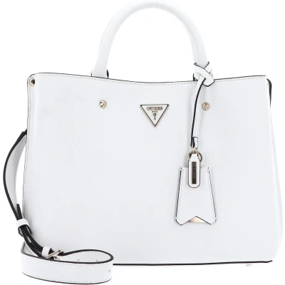 Afbeelding van Guess Meridian Handtas, Dames, Maat: One Size, Bianco