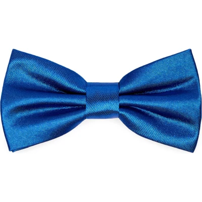 Afbeelding van Ladeheid Vlinderdas voor kinderen, voorgebonden, verstelbare band, glanzend design, ideaal bruiloft, verjaardag, eerste schooldag, duurzaam en stijlvol, afmetingen 10 cm x 5 BKS, Donkerblauw,