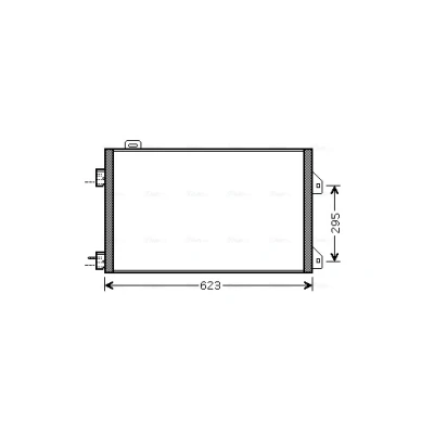 Afbeelding van Ava Cooling Airco condensor RTA5347