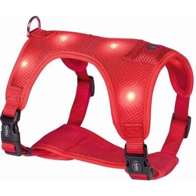 Afbeelding van Nobby Tuig Flash Mesh Rood M Borstband 40 50 cm Buikband 45 60