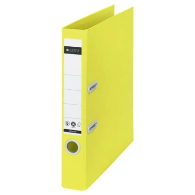 Afbeelding van Ordner leitz 180 recycle 55 mm geel 10 stuks