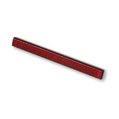 Afbeelding van Shin YO 259 108 kunststof reflector met schroefdraadbouten, 123 mm x 12,5 13 mm, rood