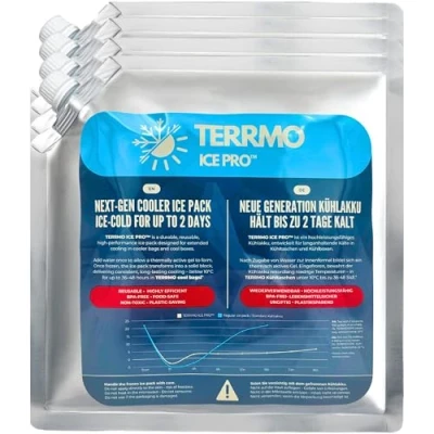 Afbeelding van TERRMO Ice Pro™ Grote Koelaccu’s voor koelboxen en koeltassen Premium koelelementen groot Langdurige koeling 4872u Cooler Packs Big, herbruikbare koelblokken XL 25x25 cm, 830 ml 4 st.