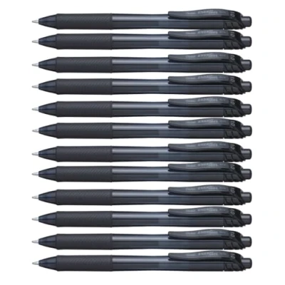 Afbeelding van Pentel BL110 A EnerGel Gel rollerball met drukmechanisme 1,0 mm kogeldiameter, 12 stuks