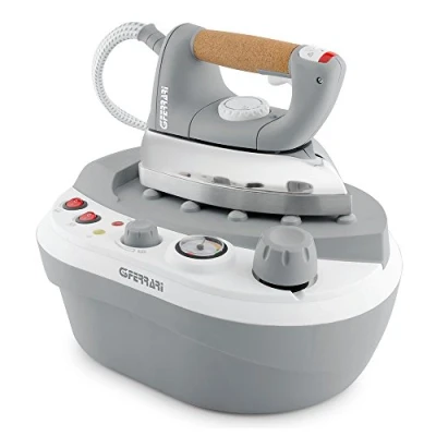 Afbeelding van G3 Ferrari G40001 Stoomstrijkijzer grijs/wit, 1,2 liter