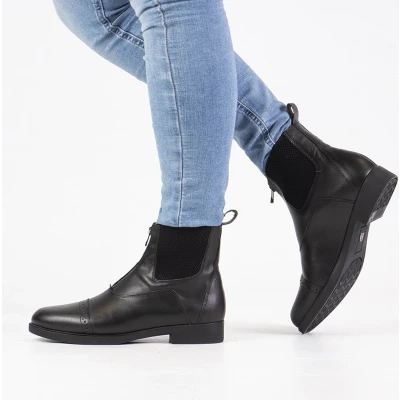 Afbeelding van Harry&#039;s Horse Jodhpur leder Hickstead zipper 38 Zwart