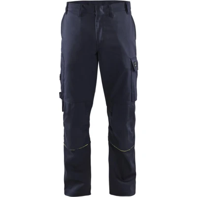 Afbeelding van Blaklader Lasbroek 1701 1501 Marine/High Vis Geel D116