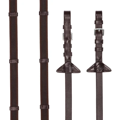 Afbeelding van LeMieux Arika Rubber grip teugels continental