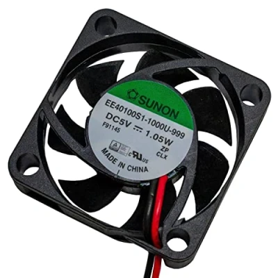 Afbeelding van Ventilator 5V DC 0,86W 40x40x10mm 13,9m3/h 7300U/min Sunon EE40100S11000U999