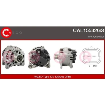 Afbeelding van CASCO CAL10311AS Dynamo / Alternator 12V 150A FORD: C Max, S Max Mk1
