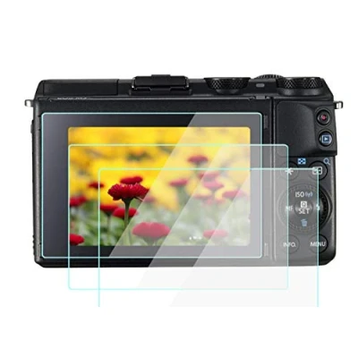 Afbeelding van M3 Screen Protector Glas Compatibel voor Canon EOS M5 M10, KOMET 9H Gehard Anti Bubble kras Vingerafdruk Ultra Clear, 3 Packs