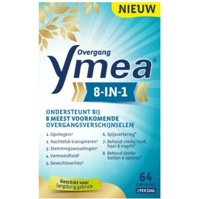 Afbeelding van 2x Ymea Overgang 8 in 1 capsules 64