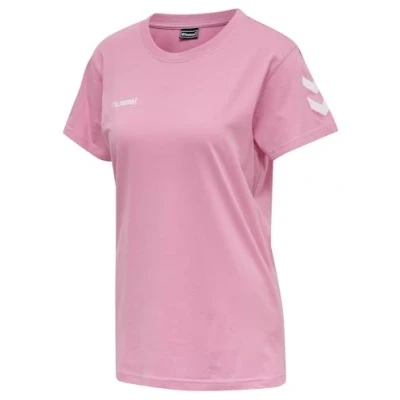 Afbeelding van Hummel GO Woman Tshirt print, Dames, Maat: 34, Candy