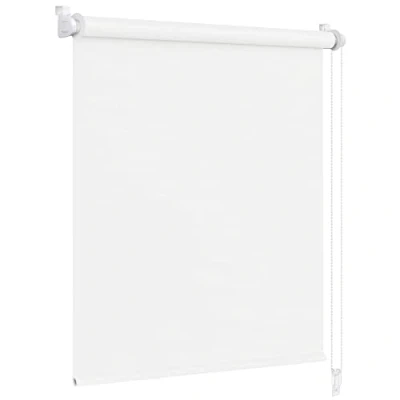 Afbeelding van Victoria M. Klemmfix verduisterend rolgordijn zonder boren, 85 x 150 cm, wit, kettingrolgordijn met zijdelings trekmechanisme verduistering voor ramen deuren