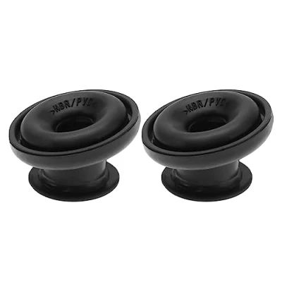 Afbeelding van YINETTECH 2 STKS Auto Achter Ruitenwisseras Grommet Compatibel met Ford Fiesta Mk7 Mk8 (2008 2019) Ruitenwissermotor Vervanging Deel 1701120, Zwart