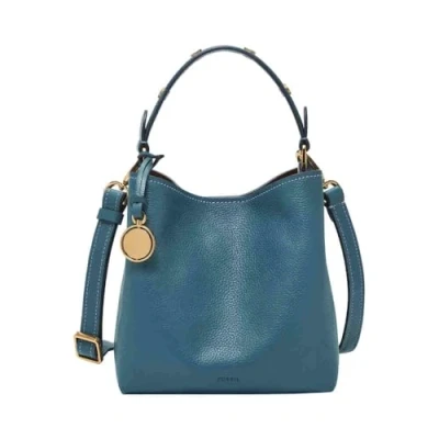 Afbeelding van Fossil Jessie Leren of polyurethaan handtas voor dames, Bosgroen 1