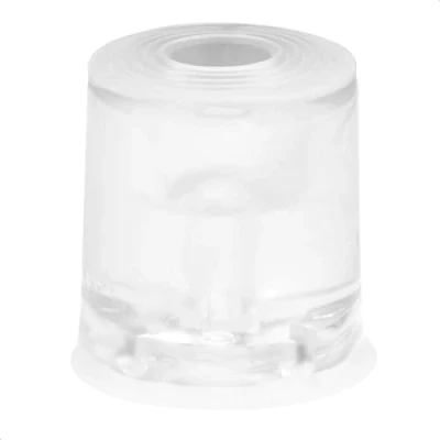 Afbeelding van WAGNER vloerdeurstopper/wanddeurstopper VULKANO MEDIUM diameter Ø 35 x mm, buffer van hoogwaardig rubber, transparant, om te schroeven Made in DE 15524021