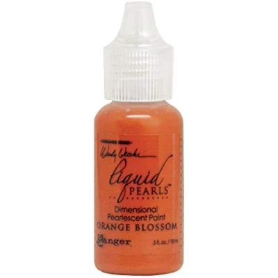 Afbeelding van Ranger Make Art Liquid Pearls 18ml Orange Blossom LPD72034 Wendy Vecchi (02 20)