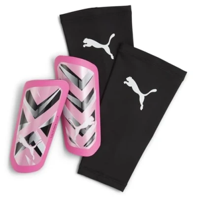 Afbeelding van Ultra Light Scheenbeschermers Poison Pink Puma White Black700 XL Voetbal