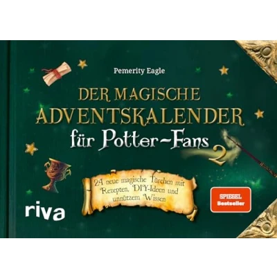 Afbeelding van Der magische Adventskalender für Potter Fans 2: 24 neue Türchen mit Rezepten, DIY Ideen und unnützem Wissen. Das perfekte Geschenk Harry