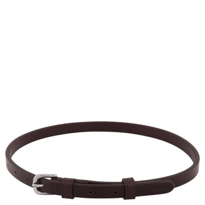 Afbeelding van BR Sperriem Cob Bruin Zilver