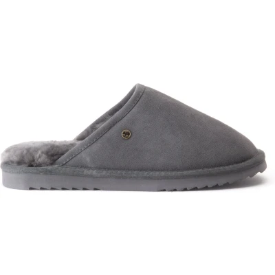 Afbeelding van Warmbat Classic Unisex Suede Heren Sloffen Charcoal