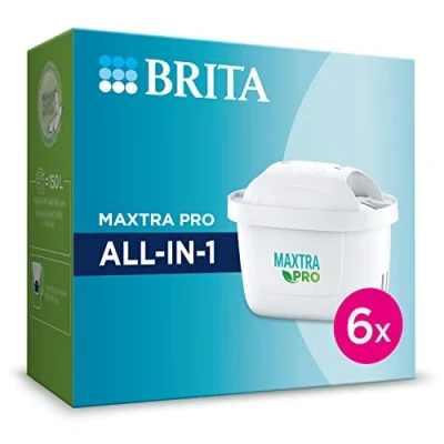 Afbeelding van Brita 1050417 waterfilter maxtra pro pack de 6 all in 1