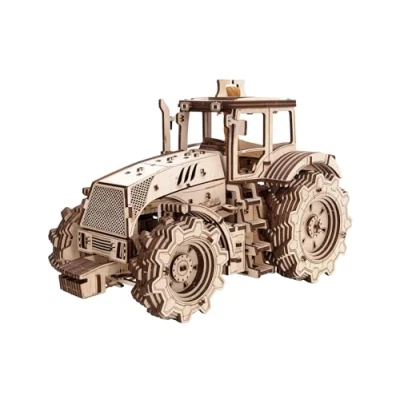 Afbeelding van Eco Wood Art Tractor Houten Modelbouw